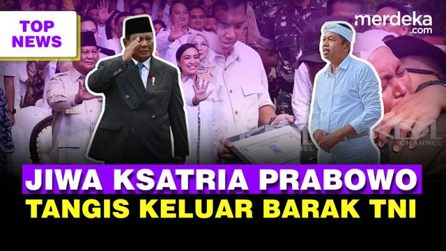 Prabowo Berjiwa Ksatria Soal Presiden 2 Periode | Tangis Siswa Dipulangkan dari Barak TNI