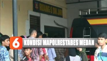 Pelayanan di Mapolrestabes Medan Berangsur Normal - Liputan 6 Pagi