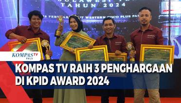 Kompas TV Palu Mendapatkan 3 Penghargaan KPID Award 2024