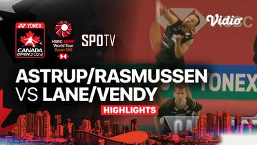 Kim Astrup/Anders Skaarup Rasmussen (DEN) vs Ben Lane/Sean Vendy (ENG) - Highlights | Yonex Canada Open 2024 - Men's Doubles