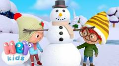 Ayo buat Manusia Salju! | Lagu Musim Dingin untuk Anak | Lagu Anak-anak HeyKids