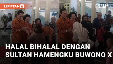 Momen Halal Bihalal dengan Sri Sultan Hamengku Buwono X di Yogyakarta