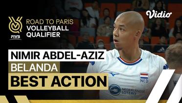 Best Action: Nimir Abdel-Aziz | Men's FIVB Road to Paris Volleyball Qualifier 2023