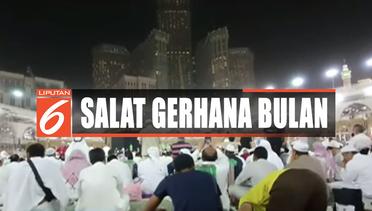 Jutaan Umat Muslim di Masjidil Haram Gelar Salat Gerhana Bulan - Liputan6 Pagi 