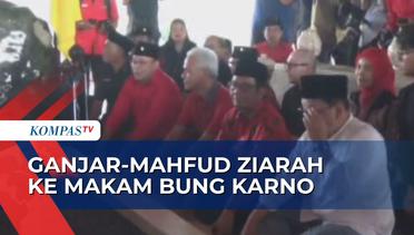 Megawati Ajak Ganjar dan Mahfud Ziarah ke Makam Bung Karno di Blitar