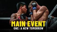 Rodtang vs. Jonathan Haggerty - ONE- A NEW TOMORROW Main Event Highlights