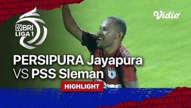 Highlight - Persipura Jayapura vs PSS Sleman | BRI Liga 1 2021/22