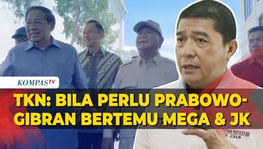 TKN soal Pertemuan Prabowo dengan SBY: Bila Perlu Ketemu Bu Mega dan JK