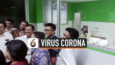 Menkes Terawan Jenguk Pasien Terduga Corona di Manado