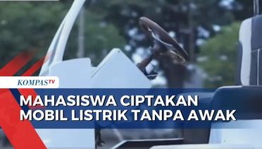 Kolaborasi Mahasiswa UPN Jatim dan PENS Surabaya Ciptakan Mobil Listrik Tanpa Awak