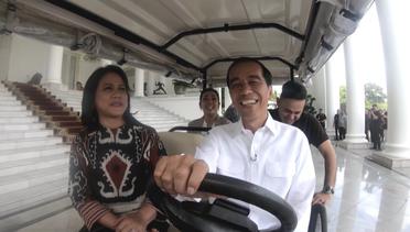GAK NYANGKA!! Soimah, Ramzi Dan Gilang Keliling Istana Disetirin Presiden Jokowi #DangdutanBarengPresiden