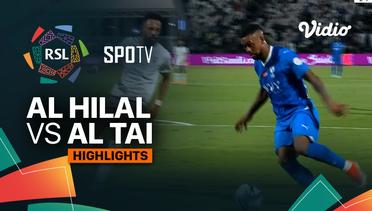 Al Hilal v Al Tai - Highlights | ROSHN Saudi League 2023/24