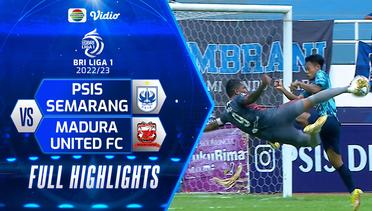 Full Highlights - PSIS Semarang VS Madura United FC | BRI Liga 1 2022/2023