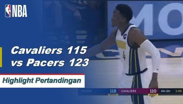 NBA I Cuplikan Pertandingan : Pacers 123 vs Cavaliers 115