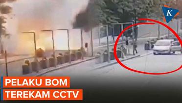 Detik-detik Ledakan Bom Bunuh Diri Terjadi di Turkiye, Terekam CCTV