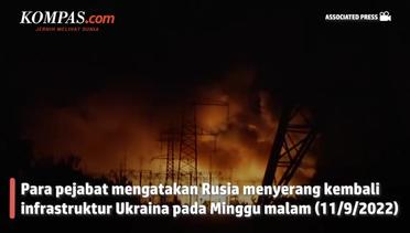 Pembangkit Listrik Terbakar, Kharkiv Gelap Gulita