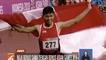 Siap-siap, Bonus Dari Pemerintah Akan Didapatkan Peraih Emas Asian Para Games 2018 - Liputan6 Siang