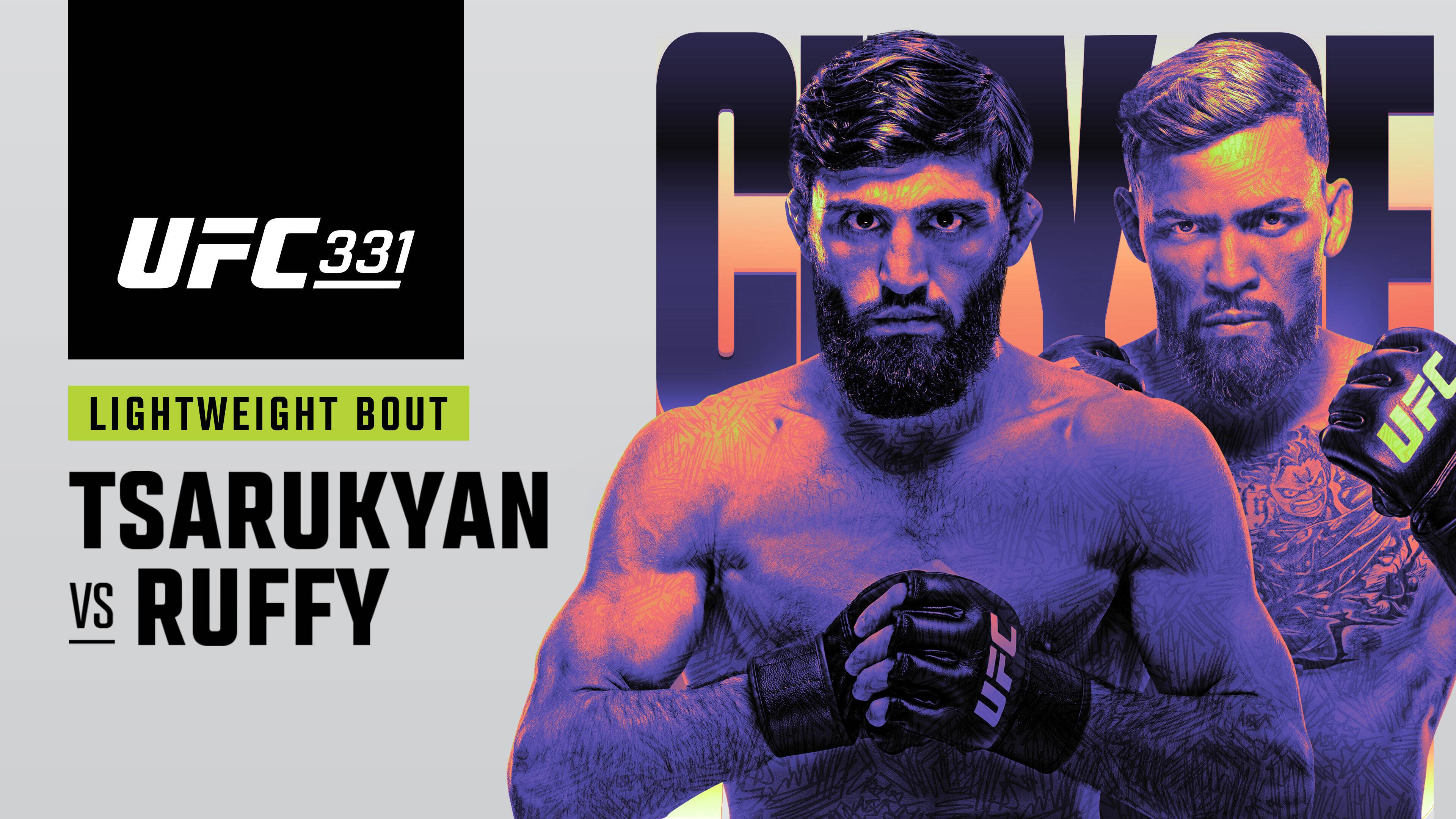 Arman Tsarukyan vs Mauricio Ruffy - Lightweight | UFC 331