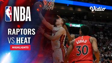 Toronto Raptors vs Miami Heat - Highlights | NBA Regular Season 2023/24
