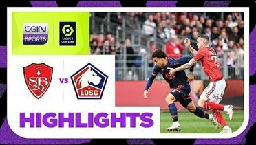 Brest vs Lille - Highlights | Ligue 1 2023/2024