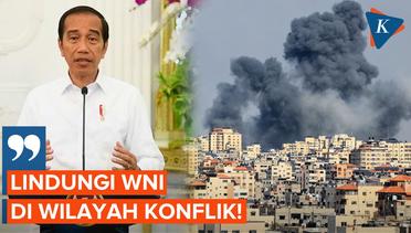Jokowi Desak Menlu untuk Lindungi WNI di Israel-Palestina