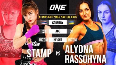 Stamp vs. Alyona Rassohyna 1 | Full Fight Replay