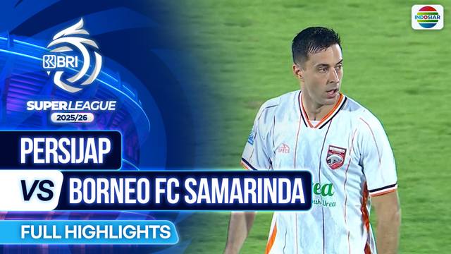 Persijap VS Borneo FC Samarinda - Full Highlights | BRI Super League 2025/26