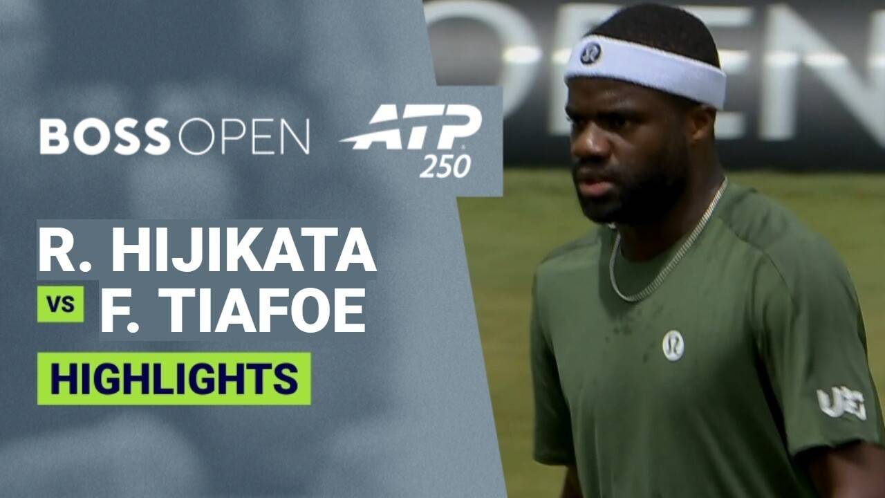Rinky Hijikata vs Frances Tiafoe - Round 2 | ATP 250: BOSS Open 2026