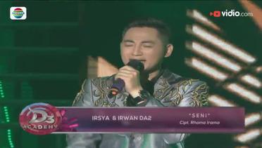 Irsya, Bandung dan Irwan DA2 - SENI (D'Academy 3 - Konser Final Top 3)