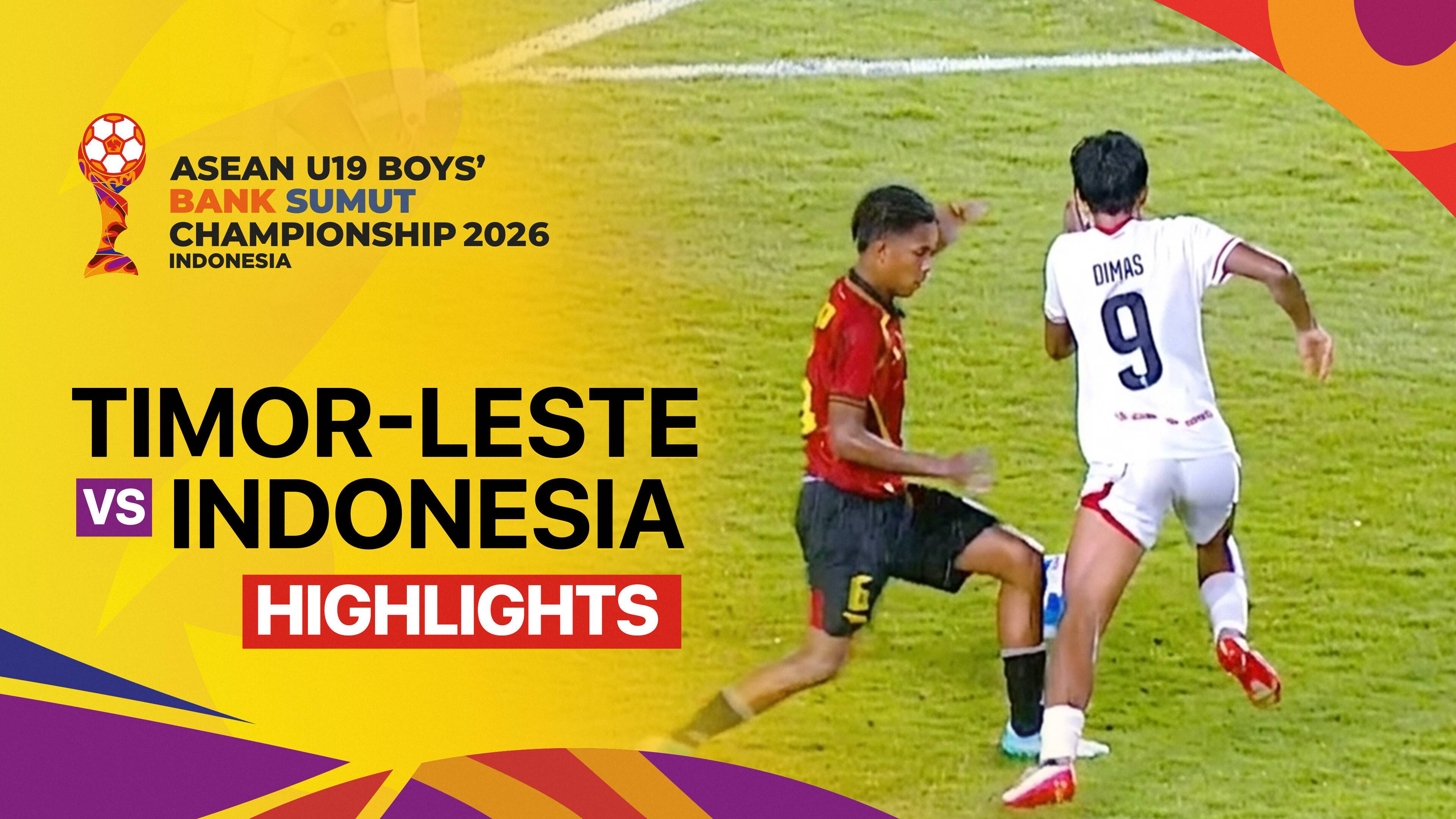 Timor Leste vs Indonesia