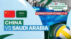 Perebutan Posisi 7 - 8: China vs Saudi Arabia - Full Match | 22nd Asian Men's U-20 Volleyball Championship