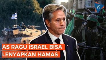 AS Ragu Tujuan Israel Lenyapkan Hamas Bisa Tercapai, Sarankan Negosiasi