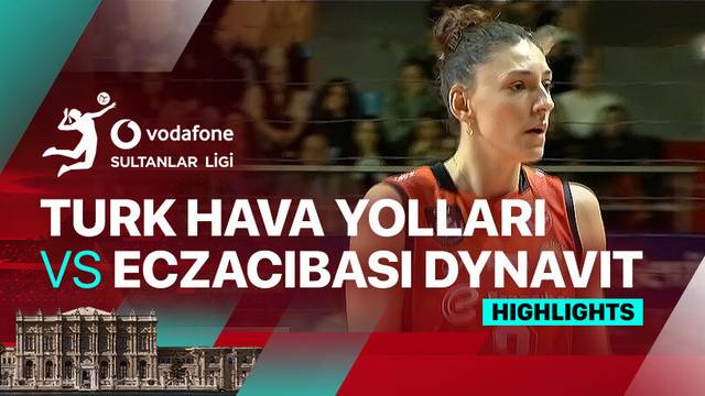Turk Hava Yollari vs Eczacibasi Dynavit - Highlights | Women's Turkish Volleyball League