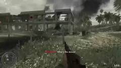 Call of Duty World At War Gameplay #3 HARD LANDING