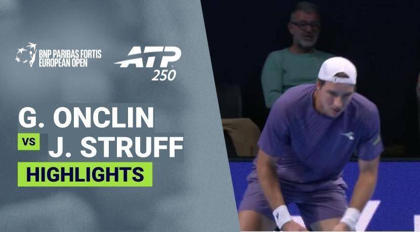 Gauthier Onclin vs Jan-Lennard Struff - Round 2 | ATP 250: BNP Paribas Fortis European Open 2026