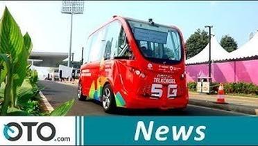 Mencoba Mobil Listrik Otonom di Asian Games 2018 | News | OTO.Com