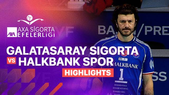 Galatasaray HDI Sigorta vs Halkbank - Highlight | Turkish Men's Volleyball League 2025/26