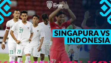 Indonesia Kalah 0-1 dari Tuan Rumah Singapura di Piala AFF 2018