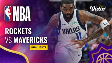 Houston Rockets vs Dallas Mavericks - Highlights | NBA Regular Season 2023/24