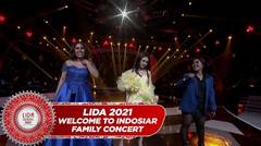 Menggelegar!! Rara LIDA-Weni DA-Evi DA Halau "Badai Fitnah" | LIDA 2021 WELCOME TO INDOSIAR