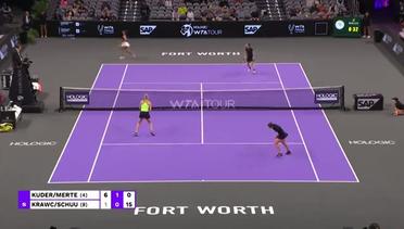 Match Highlights | Kudermetova/Mertens vs Krawczyk/Schuurs | WTA Finals Fort Worth 2022