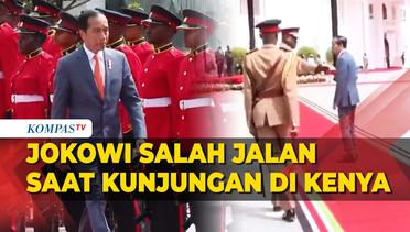 Kata Istana soal Jokowi Kebablasan di Upacara Penyambutan di Kenya