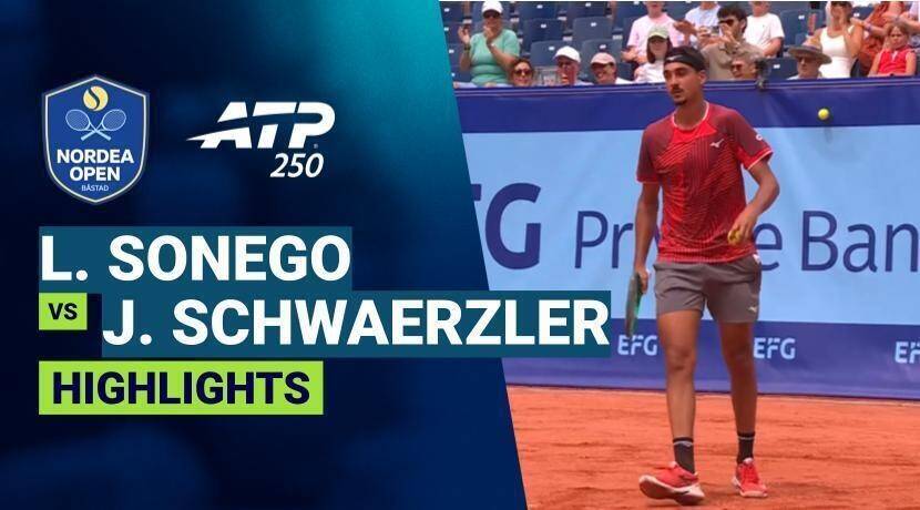 Lorenzo Sonego vs Joel Schwaerzler - Round 1 | ATP 250: EFG Swiss Open Gstaad 2026