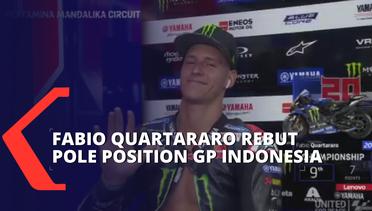 Pembalap Yamaha Fabio Quartararo Rebut Pole Position GP Indonesia