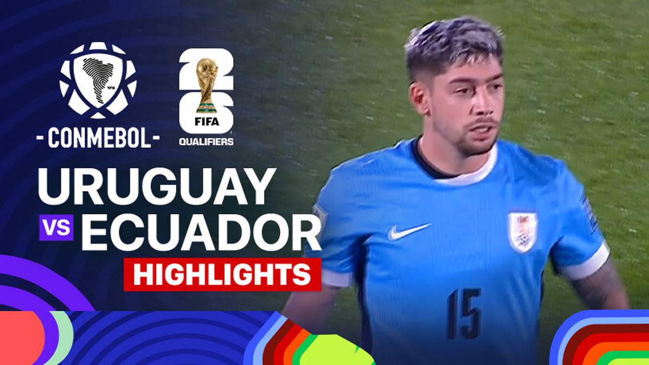 Uruguay Vs Ecuador Highlights Fifa World Cup 2026 Conmebol