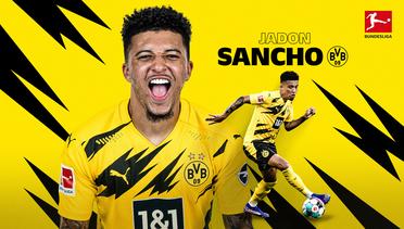 Aksi-Aksi Terbaik Bintang Borussia Dortmund, Jadon Sancho di Bundesliga Musim Ini