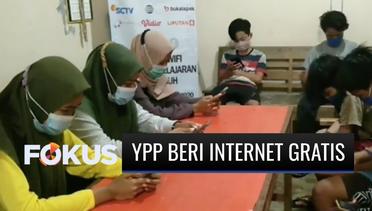 YPP Terus Bantu Siswa Agar Mudah Belajar Online dengan Pasangkan Internet Gratis | Fokus