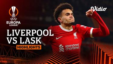 Liverpool vs LASK - Highlights | UEFA Europa League 2023/24