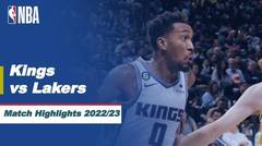 Match Highlights | Sacramento Kings vs Los Angeles Lakers | NBA Pre-Season 2022/23