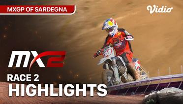 MXGP of Sardegna - Riola Sardo - MX2 - Race 2 - Highlights | MXGP 2024